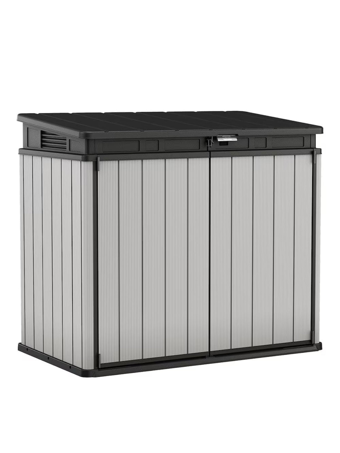 Keter Premier XL 41 cu. ft. Horizontal Resin Weather Resistant Garden/Outdoor Storage Small Shed (used)