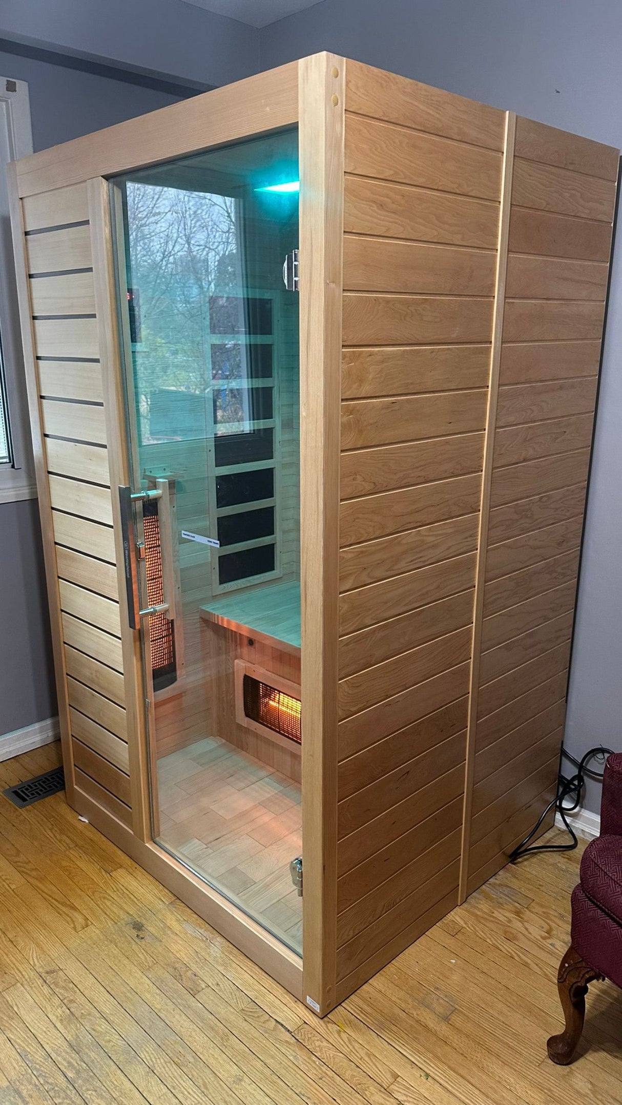 Top Seller-2025 Model-Westinghouse- Premium Full Spectrum Sauna With Chromotherapy-Far Mid And Near Infrared-Fully Loaded-For Detox & Muscle Recovery- Wes-2850