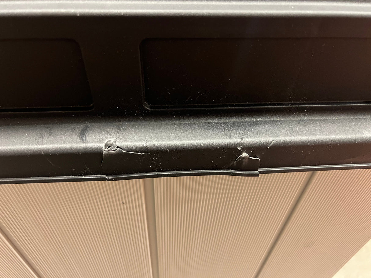 Keter Premier XL 41 cu. ft. Horizontal Resin Weather Resistant Garden/Outdoor Storage Small Shed (used)