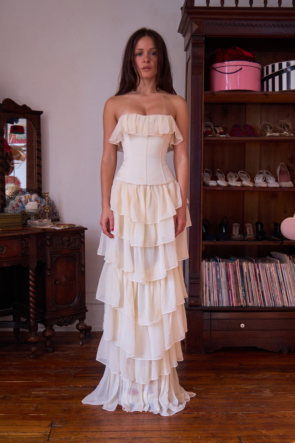 Ballet Russes Gown in Champagne