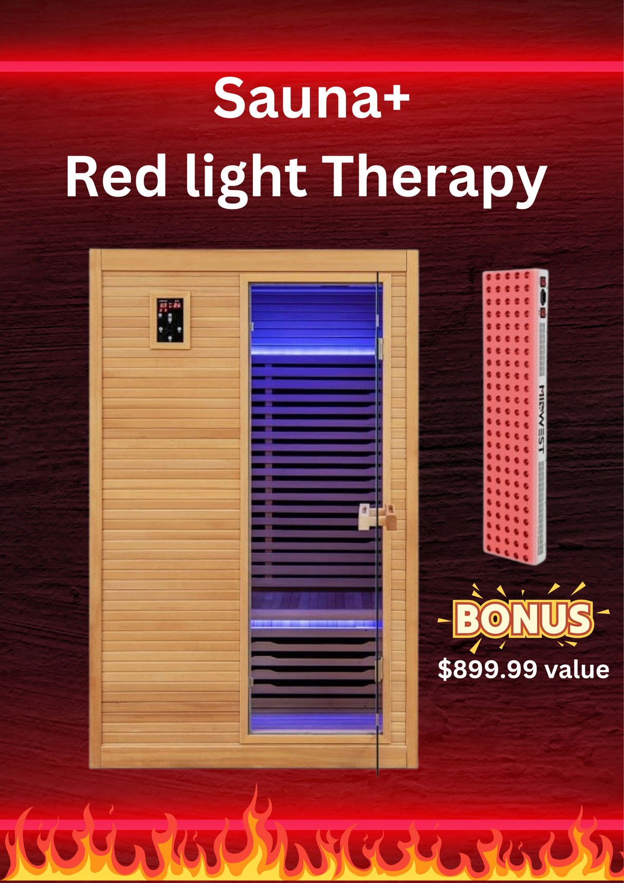 *Best Seller* - Mega Sale-Bonus Free Red Light Therapy-Costway-2-3 Person 3D Premium Infrared Sauna With PureTech Carbon Panel Low EMF-Chromotherapy- #1 Selling Sauna In North America
