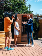 Top Seller-2025 Model-Westinghouse- Premium Full Spectrum Sauna With Chromotherapy-Far Mid And Near Infrared-Fully Loaded-For Detox & Muscle Recovery- Wes-2850