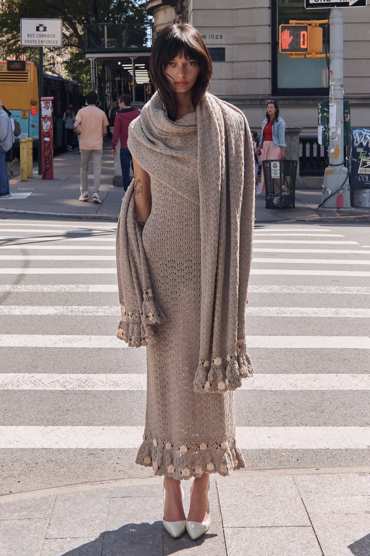 Rosarium Knit Shawl