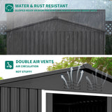 6' x 4' Outdoor Storage Heavy Duty Large Shed